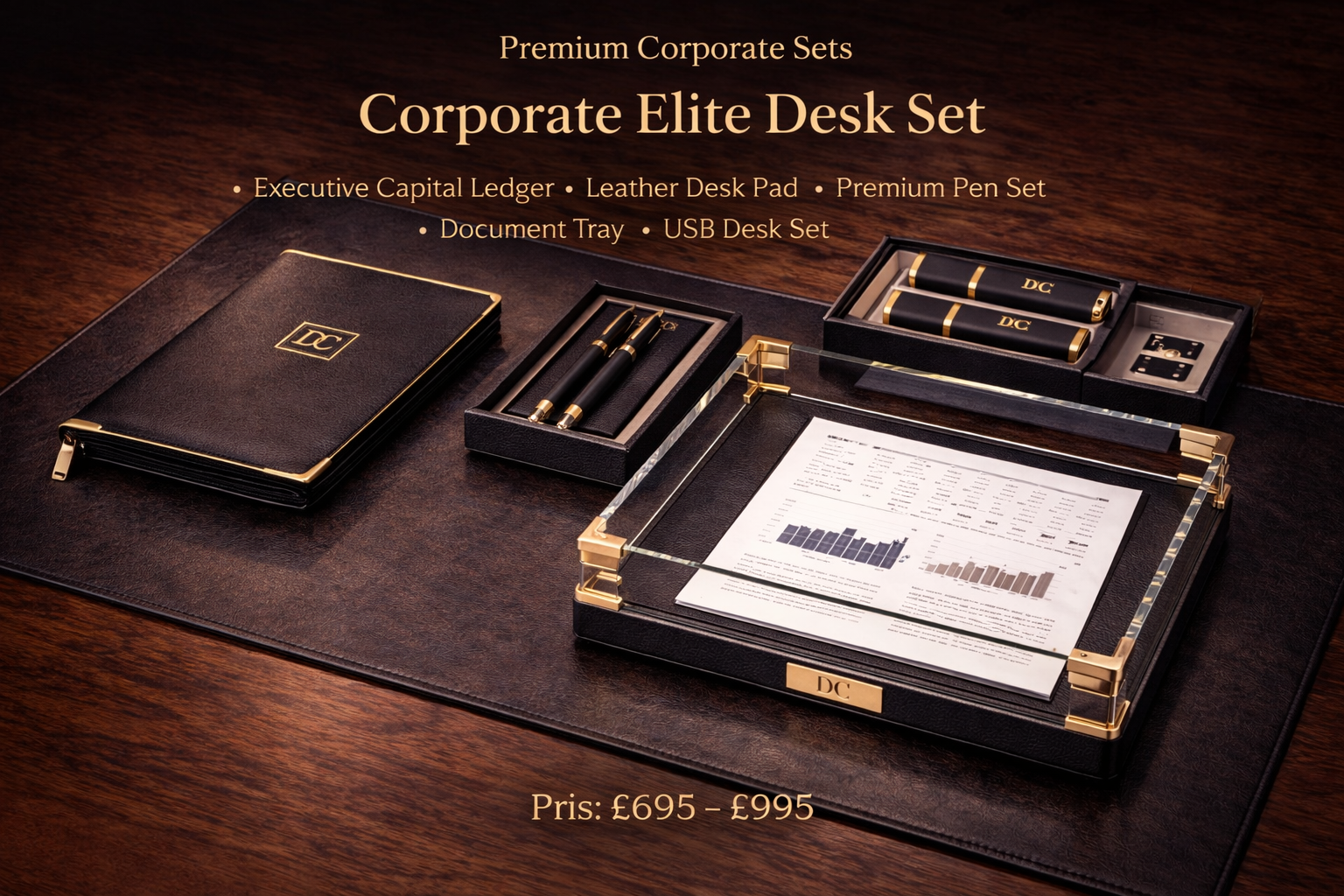 DECORCINA Corporate Elite Desk Set™