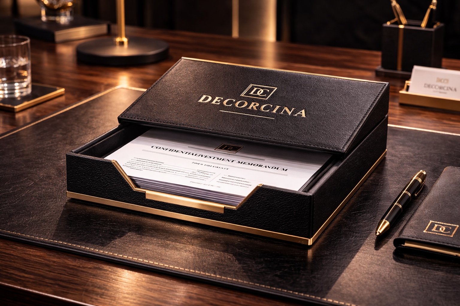 DECORCINA Executive Paper Cord Tray™