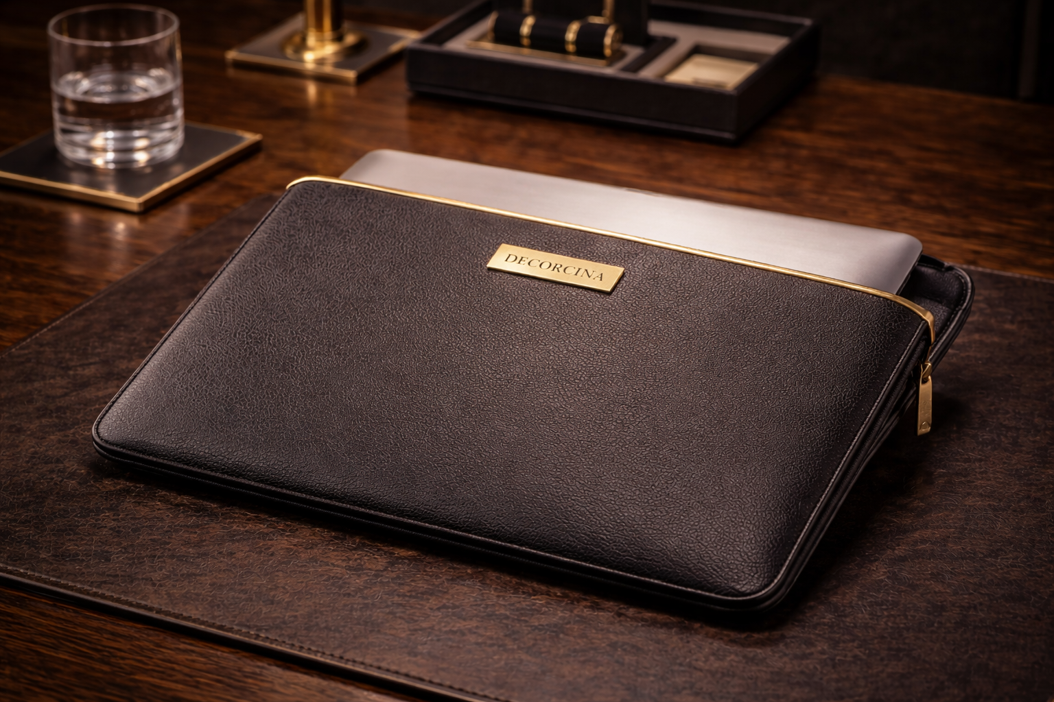 DECORCINA Executive Leather Laptop Sleeve™