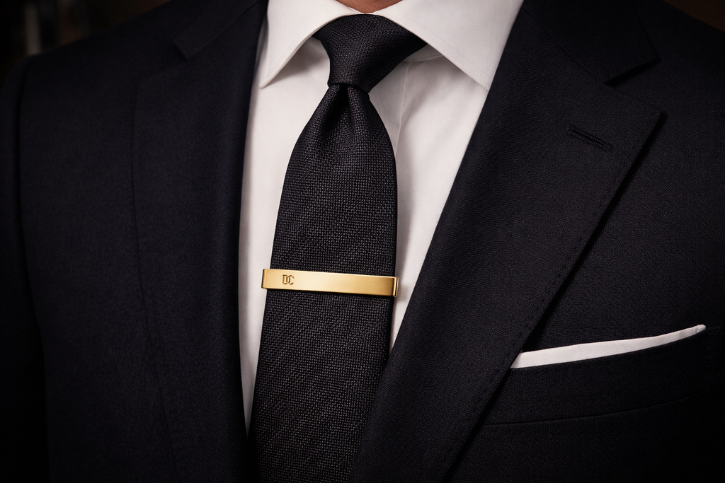 DECORCINA DC Tie Bar™ – 18K Solid Gold