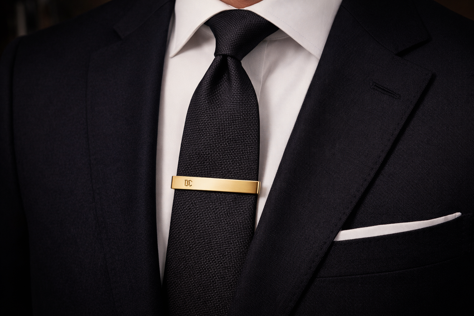 DECORCINA DC Tie Bar™ – 18K Solid Gold