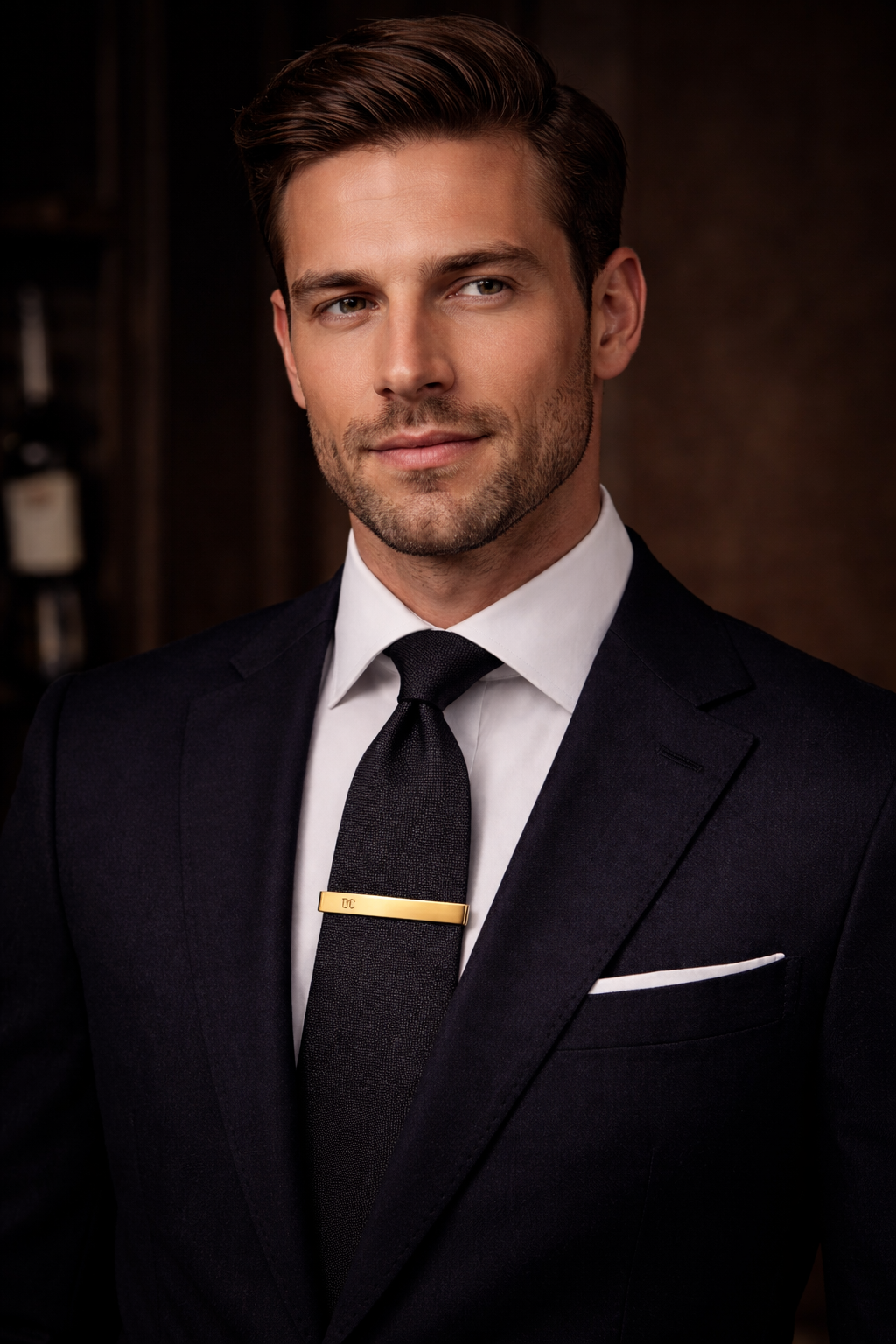 DECORCINA DC Tie Bar™ – 18K Solid Gold