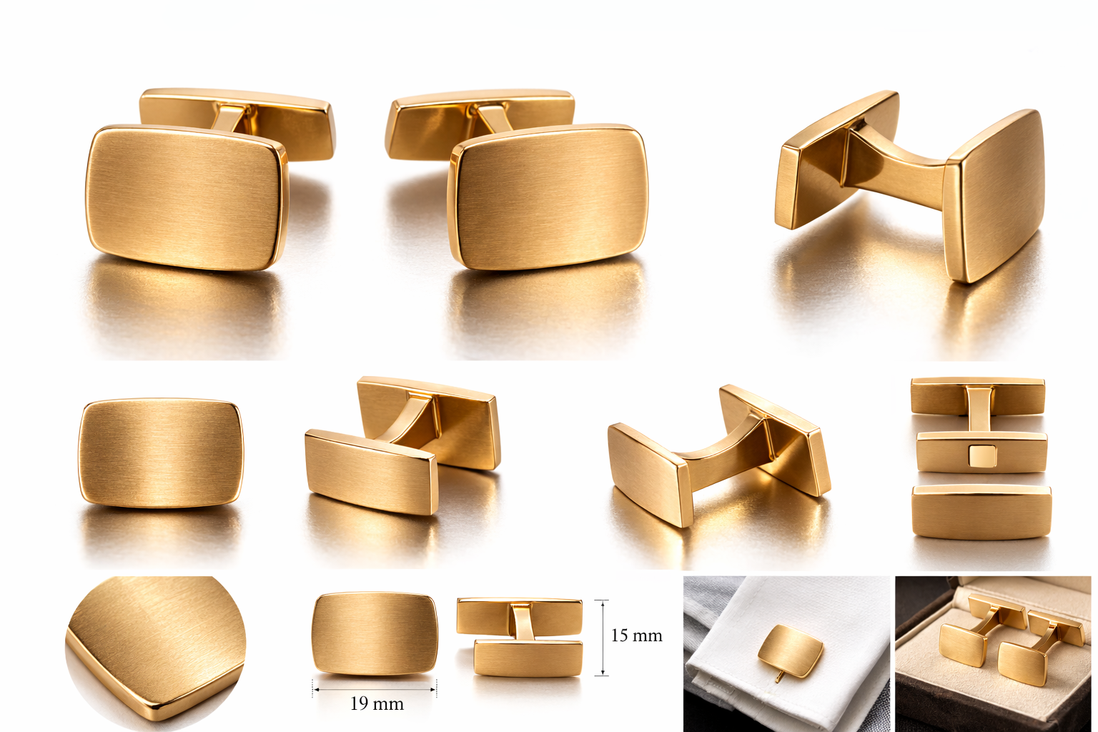 DECORCINA Executive Square Cufflinks™