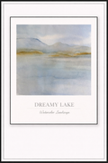Dreamy Lake – Watercolor Landscape Poster