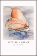 Butterfly Dream – Watercolor Poster