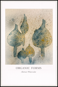 Organic Forms – Abstract Watercolor Poster