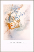 Ethereal Flow – Abstract Watercolor Art Poster