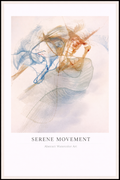 Serene Movement – Abstract Watercolor Art Poster