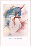 Transcendence – Abstract Watercolor Art Poster