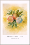 Fruitful Still Life – Watercolor Art Poster
