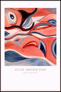 Fluid Abstraction – Abstract Watercolor Poster