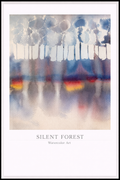 Silent Forest – Watercolor Art Poster