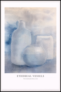 Ethereal Vessels – Minimalist Watercolor Poster