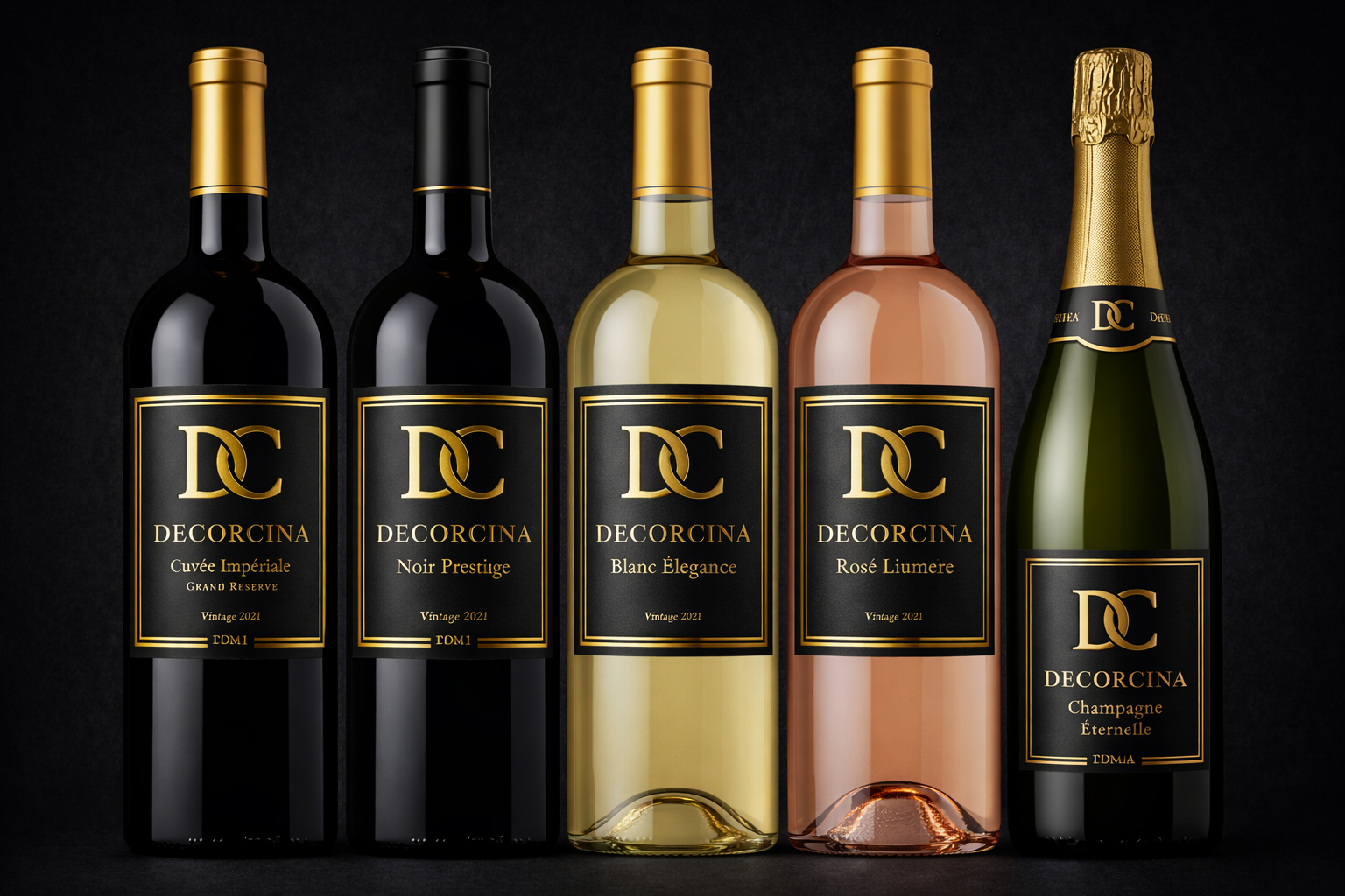 DECORCINA Luxury Wine Collection