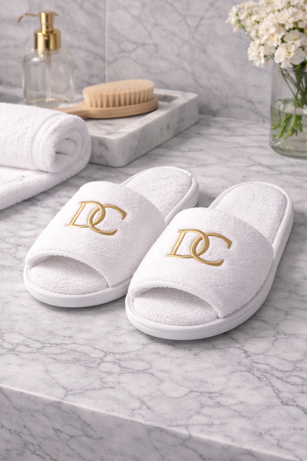 DECORCINA Luxury Hotel Slippers