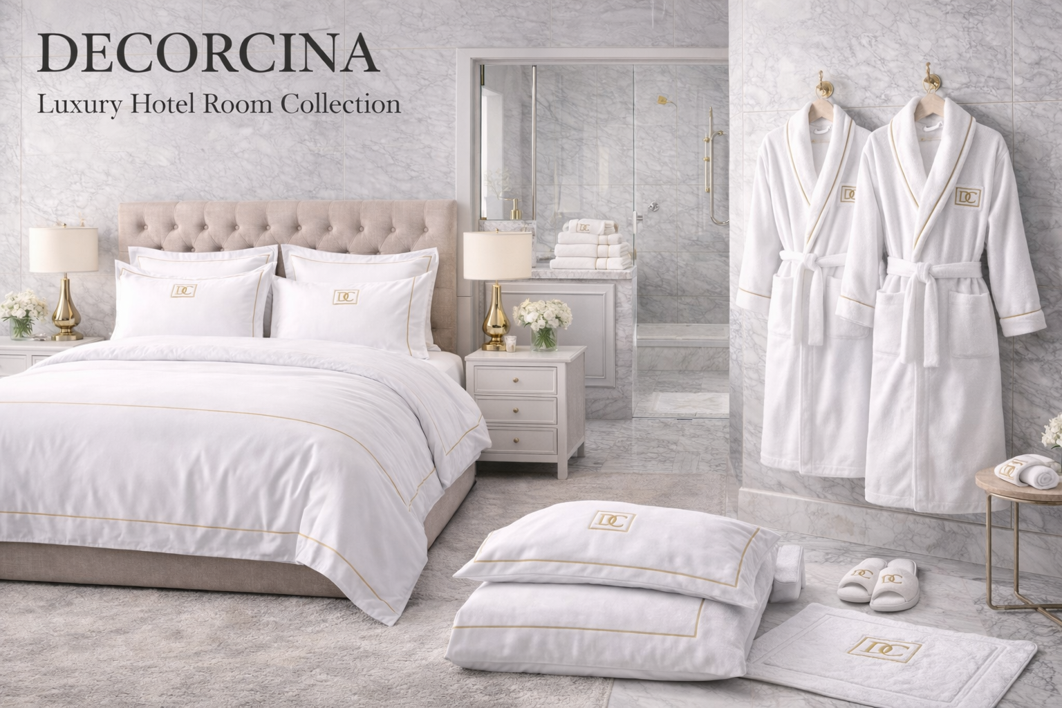 DECORCINA Luxury Hotel Room Collection
