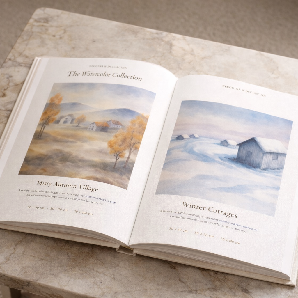 Decorcina – The Watercolor Collection