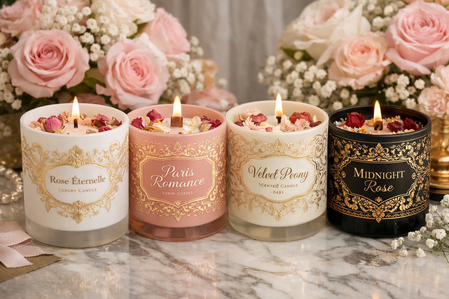 Luxury Romantic Candle Collection